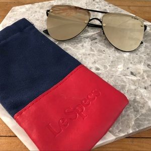 Le Specs The Prince Sunglasses Matte Black